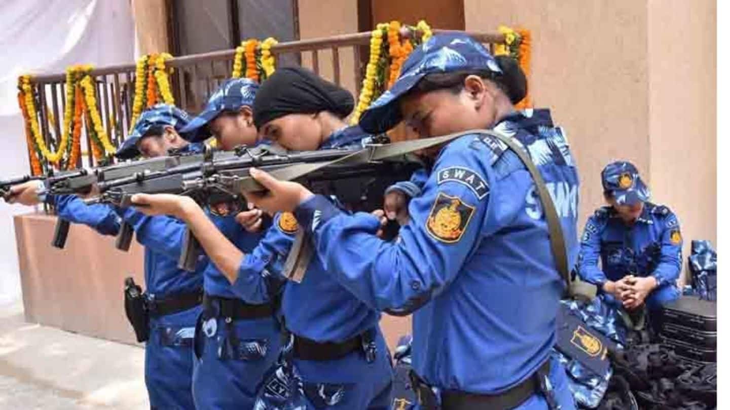 Women in blue: Delhi Police's SWAT team oozes confidence, style
