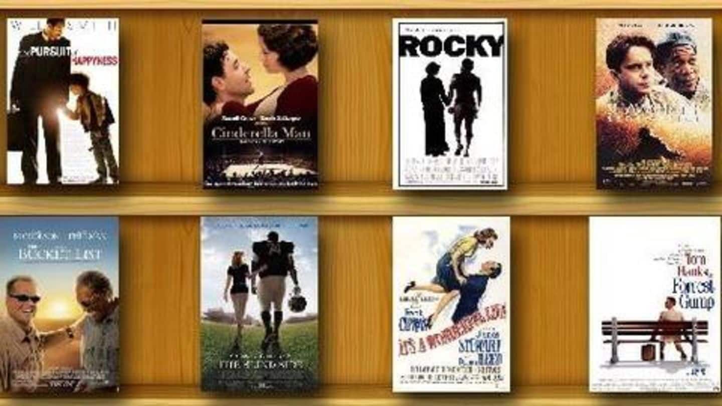Feeling low and depressed? Watch these seven inspirational films
