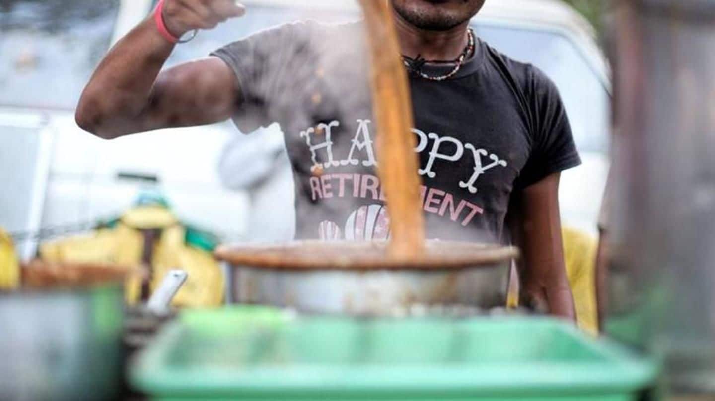 This Kerala man's crazy tea-making trick is brilliant