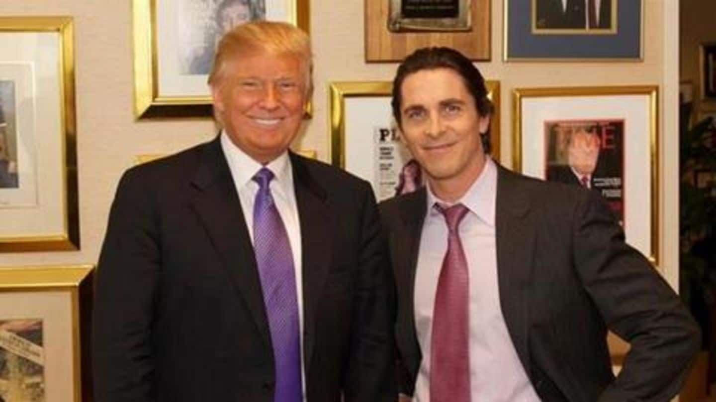 Donald Trump actually thought Christian Bale was Bruce Wayne. What?