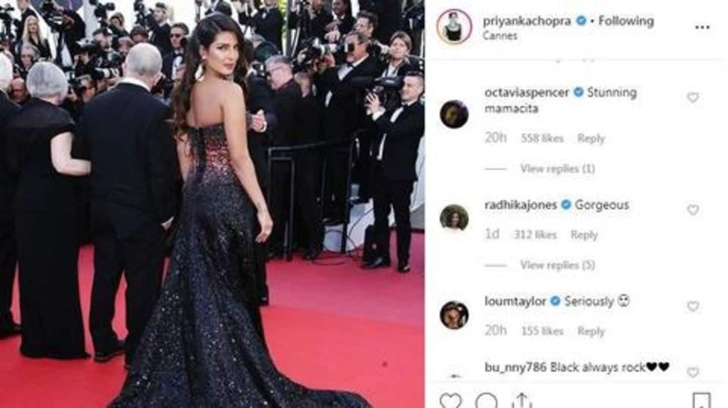 "Stunning Mamacita (Hot momma)," says Priyanka's friend Octavia "Stunning Mamacita (Hot momma)," says Priyanka's friend Octavia