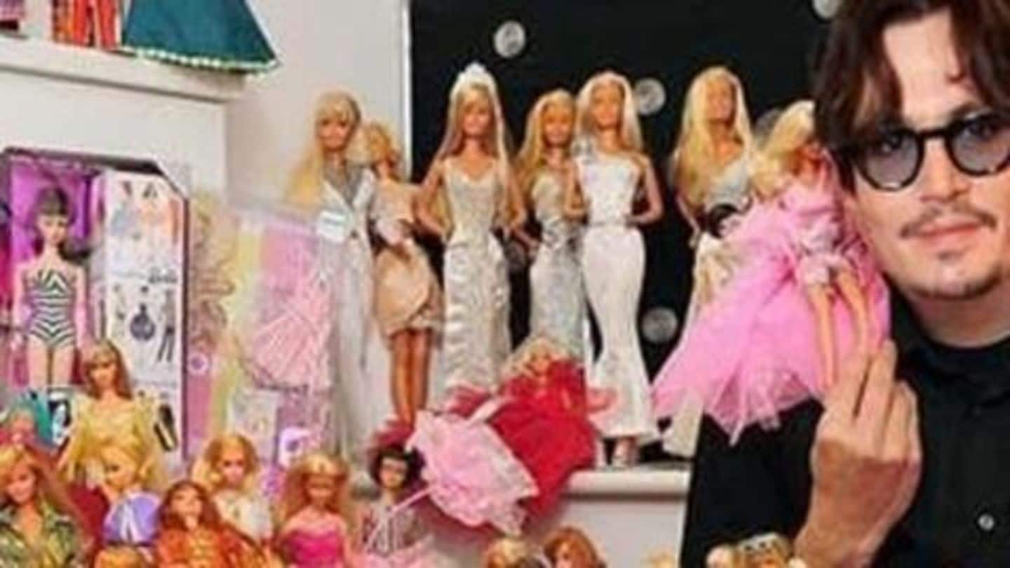Johnny Depp loves playing with Barbie, has Beyonce, Elvis dolls Johnny Depp loves playing with Barbie, has Beyonce, Elvis dolls