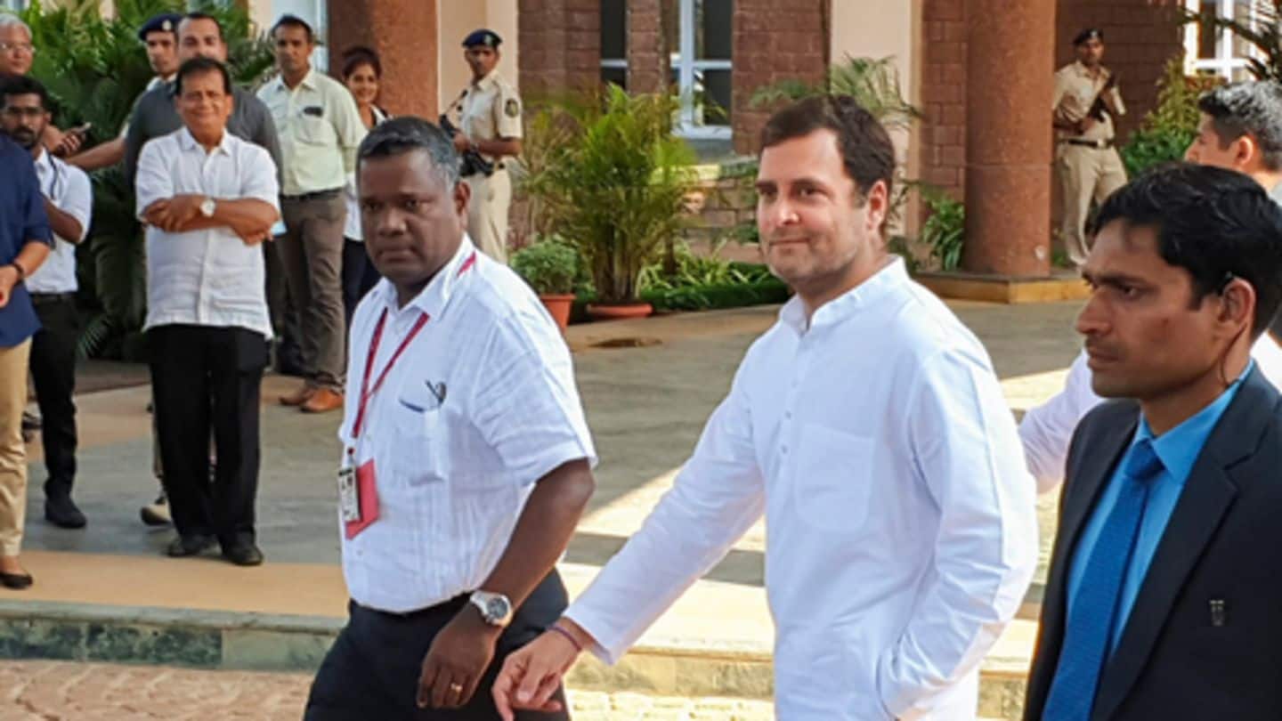 Amid Rafale allegations, Rahul Gandhi meets Manohar Parrikar in Goa