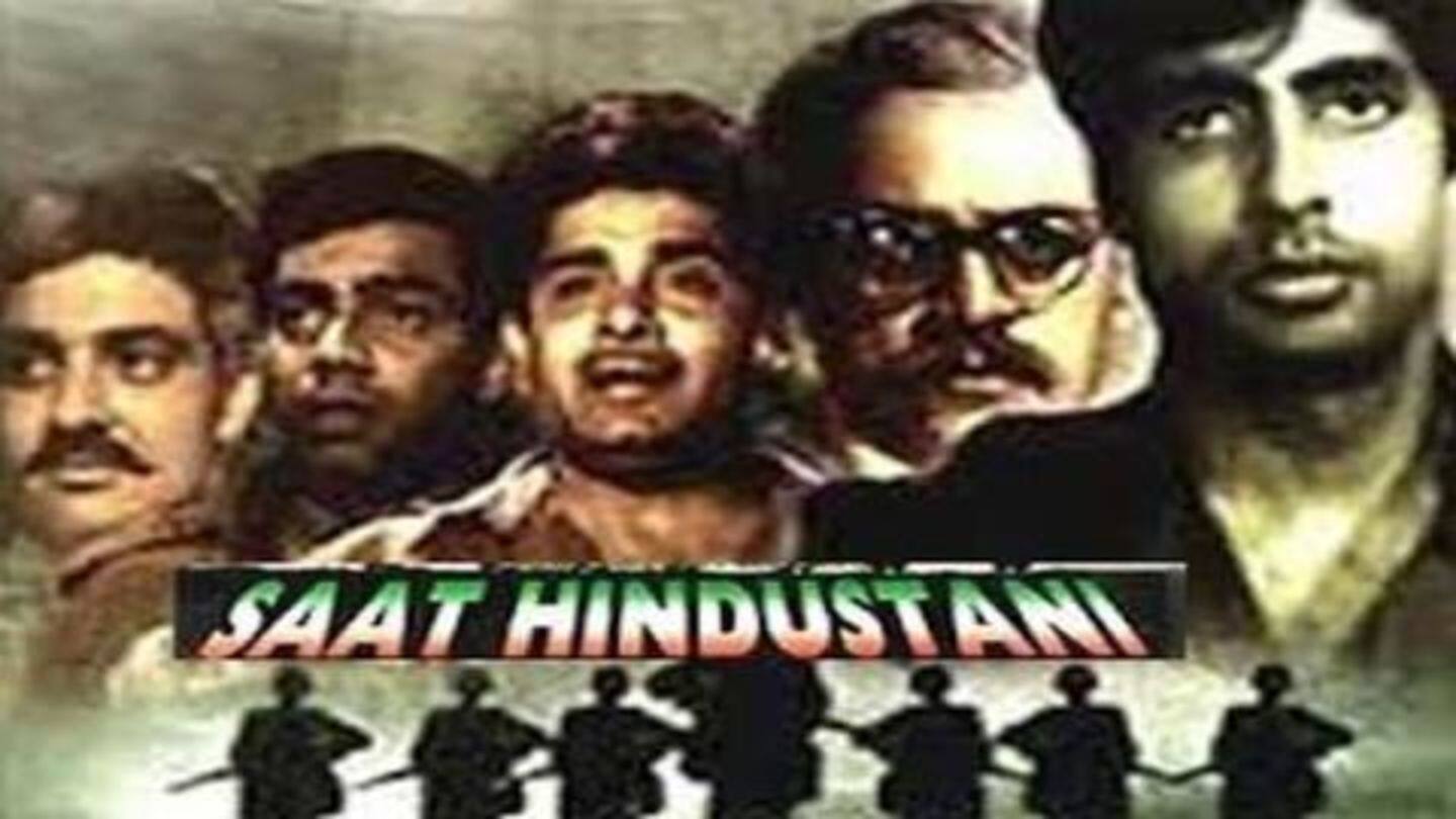 Bachchan started his career with 'Saat Hindustani' in 1969 Bachchan started his career with 'Saat Hindustani' in 1969