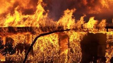 Massive fire engulfs textile godown cum residential building in Bhiwandi