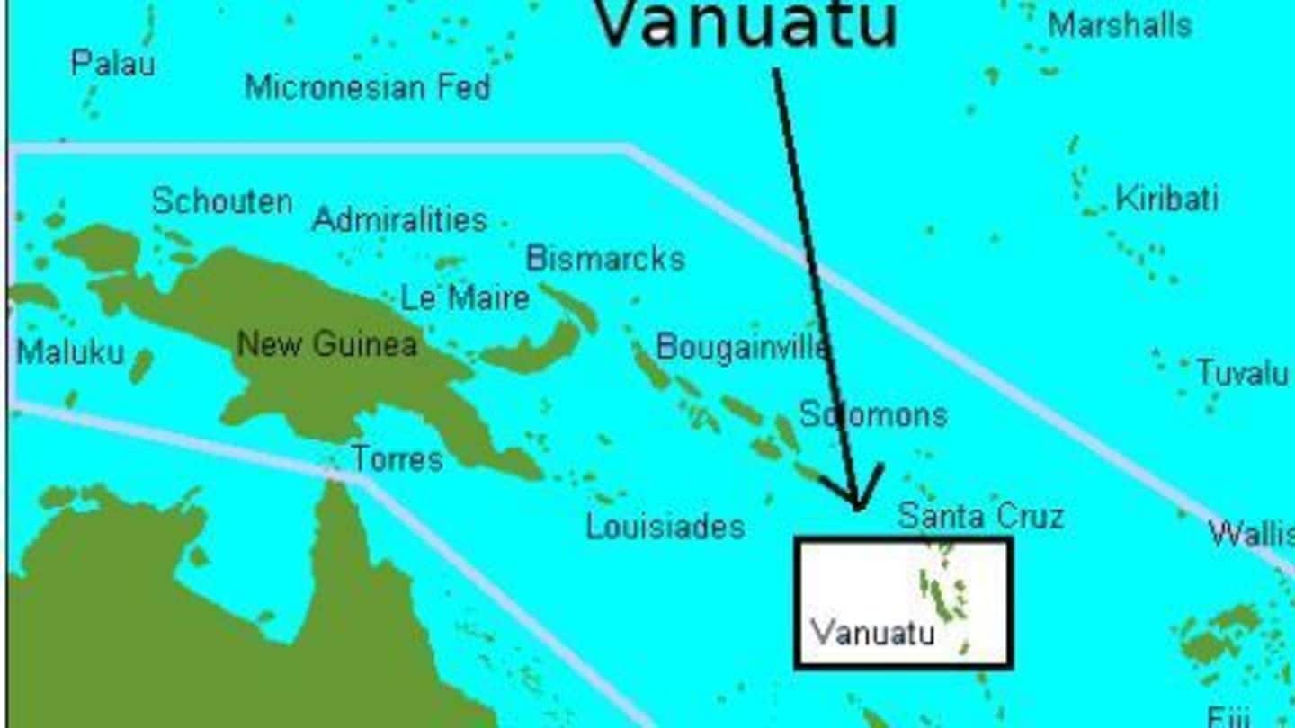7 magnitude earthquake hits Vanuatu