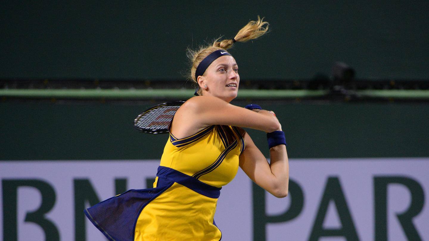 Kvitova to face Azarenka in the next round, Fernandez advances Kvitova to face Azarenka in the next round, Fernandez advances
