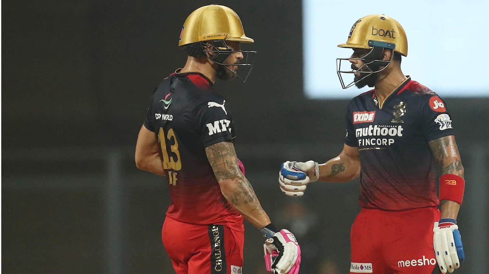 IPL 2023: Here is the statistical preview of RCB 