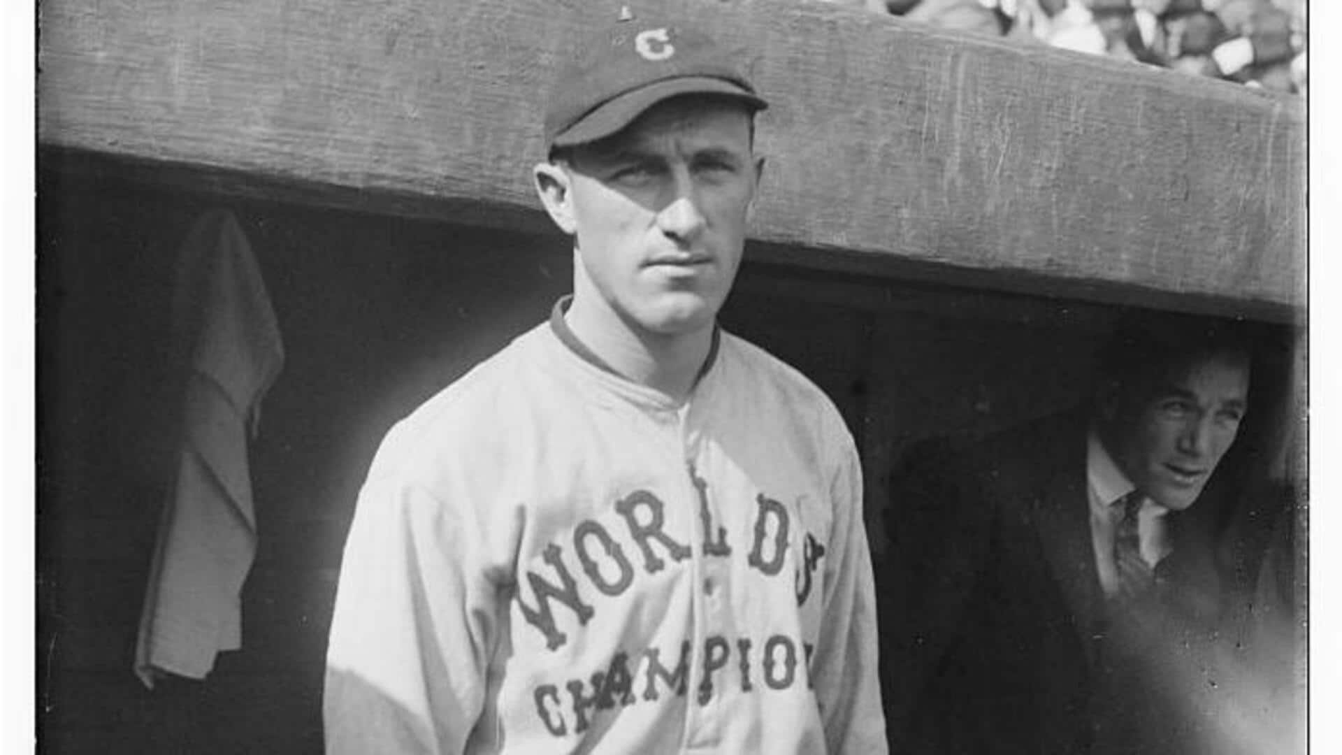 #ThisDayThatYear: Wambsganss accomplishes World Series' only unassisted triple play (1920)