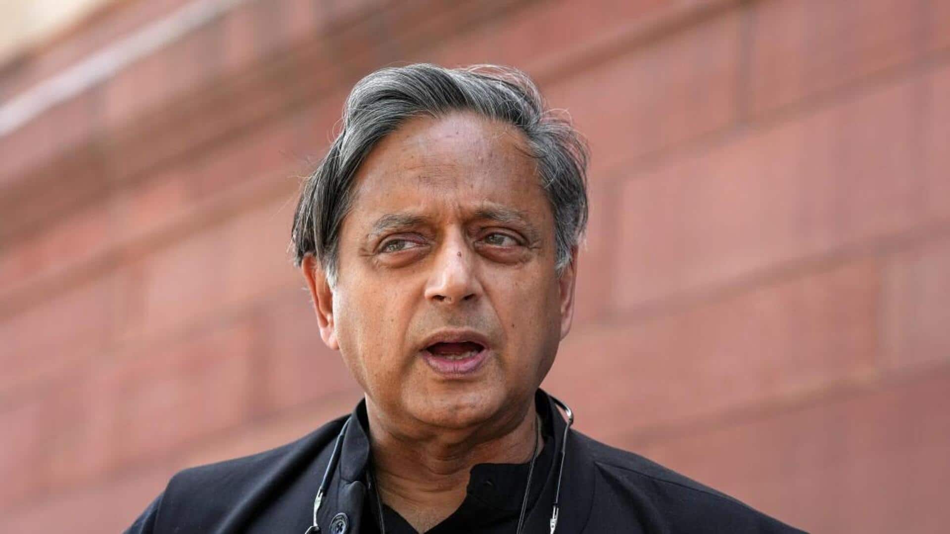 'National security should transcend politics': Shashi Tharoor 'National security should transcend politics': Shashi Tharoor