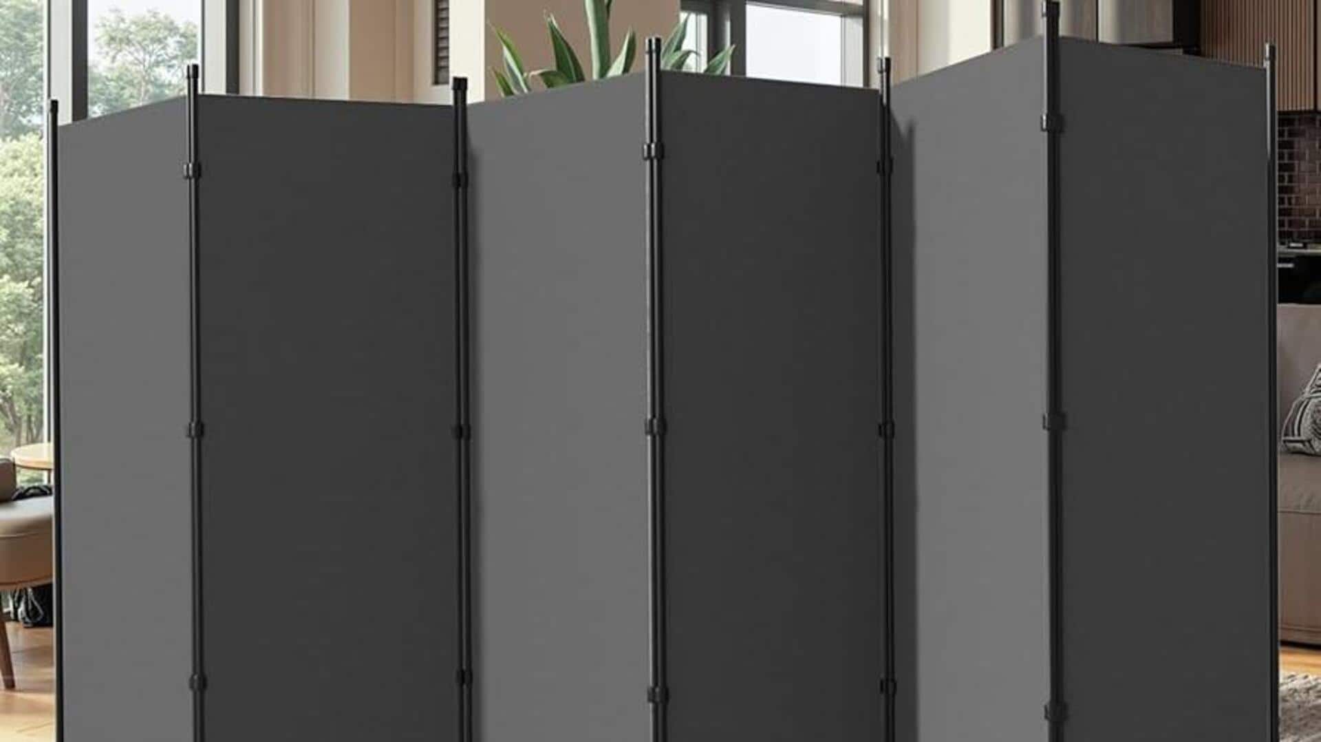 How to use folding screens in home decor
