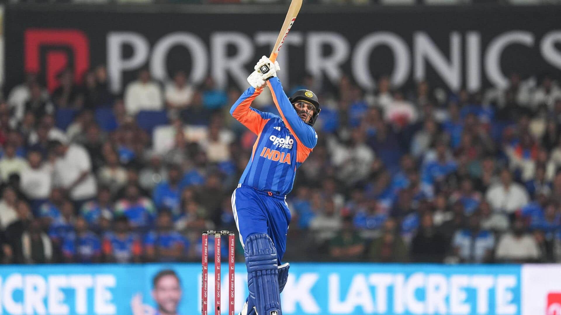 Abhishek Sharma records his 10th duck in T20s: Key stats