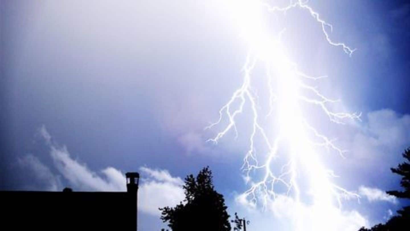 Lightning strikes leave 56 dead in Bihar