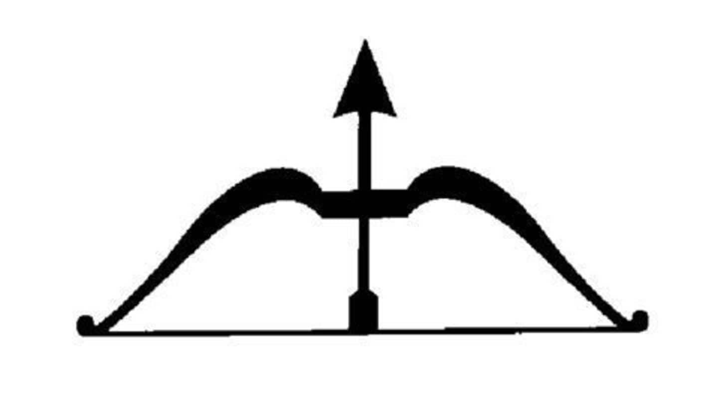 Символ лука и стрелы