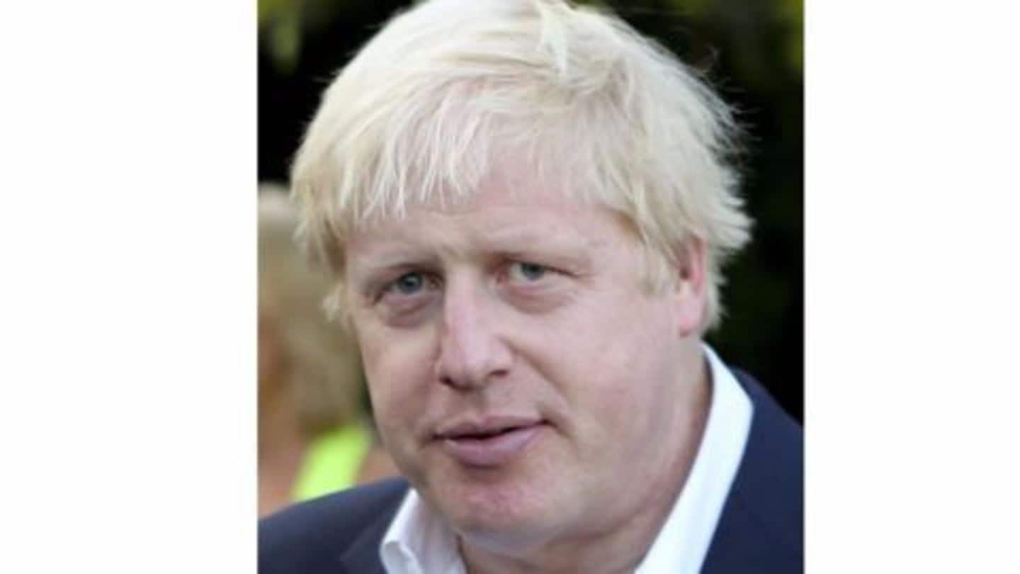 Boris Johnson appointed Foreign Secretary of U.K.