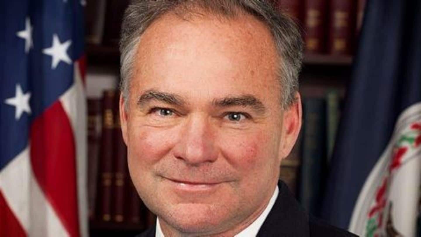 Tim Kaine to be Hillary Clinton's running mate