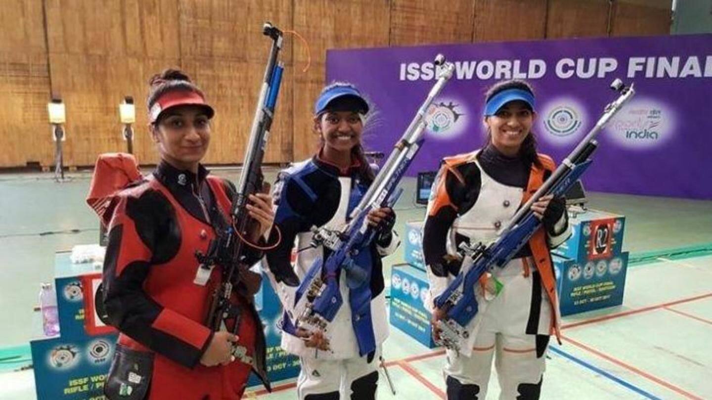 Elavenil wins 10m Air Rifle gold at Junior World Cup