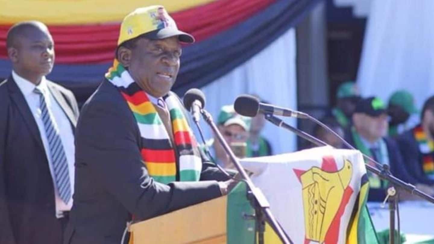 Zimbabwe: Emmerson Mnangagwa wins presidential election