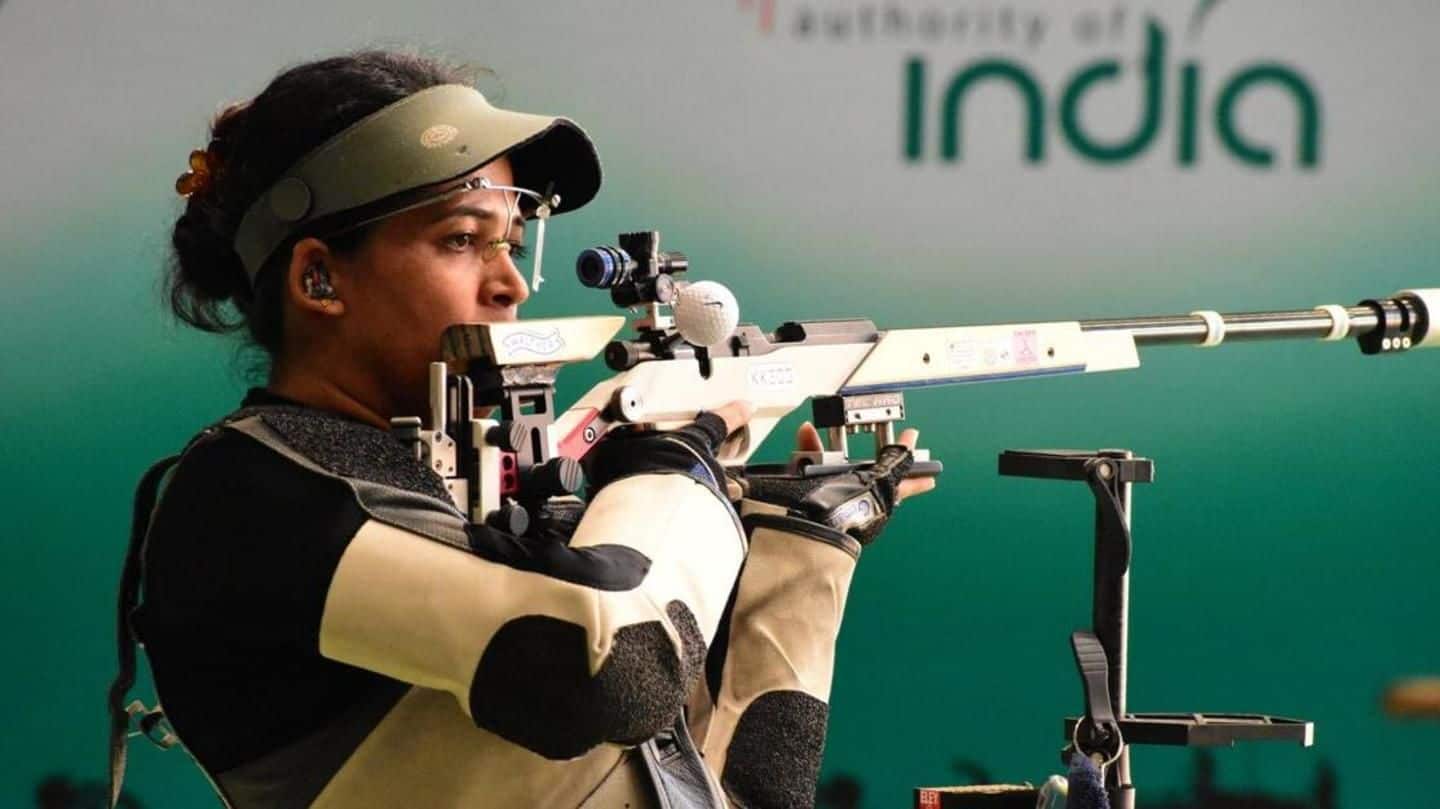 CWG 2018: Tejaswini wins gold in 50m rifle 3 positions