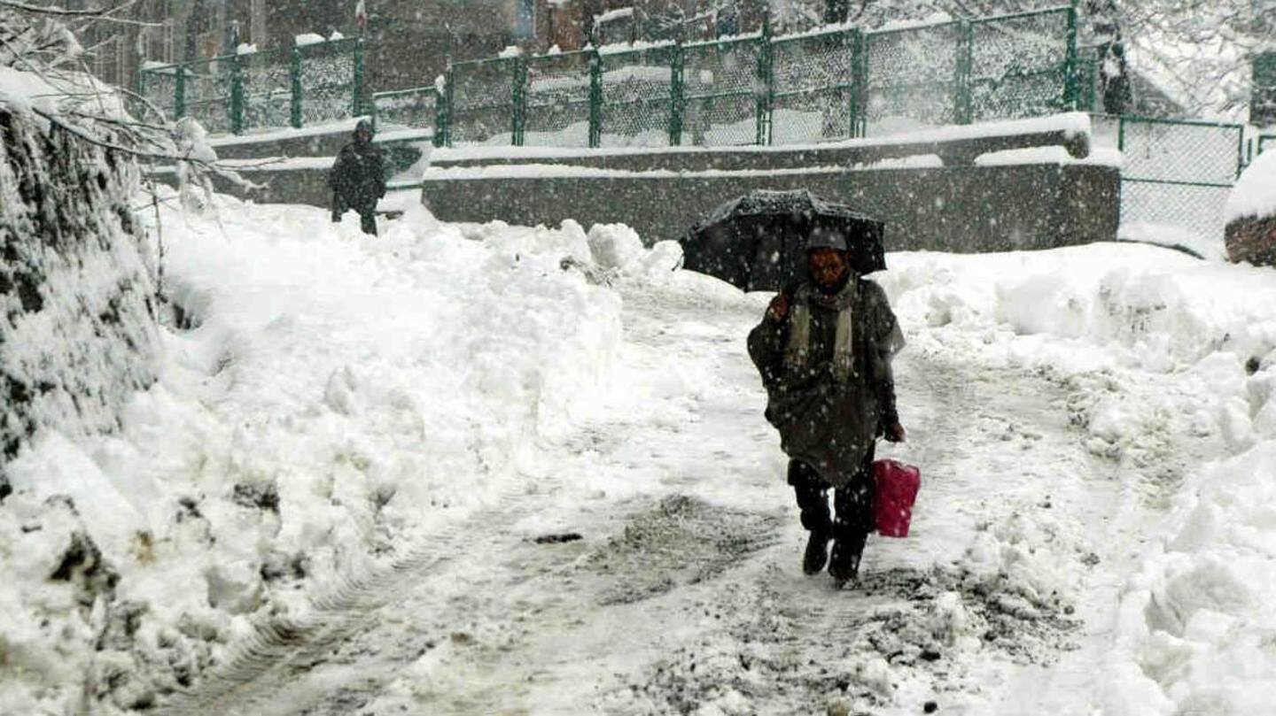 J&K: 65 stranded people rescued in Kargil following heavy snowfall
