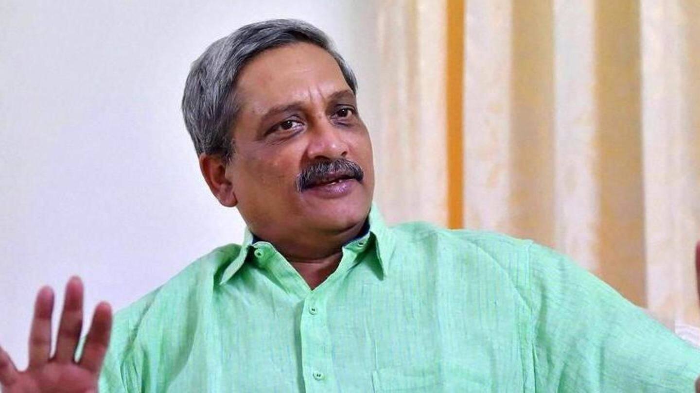 CM Manohar Parrikar to fly to US for medical check-up