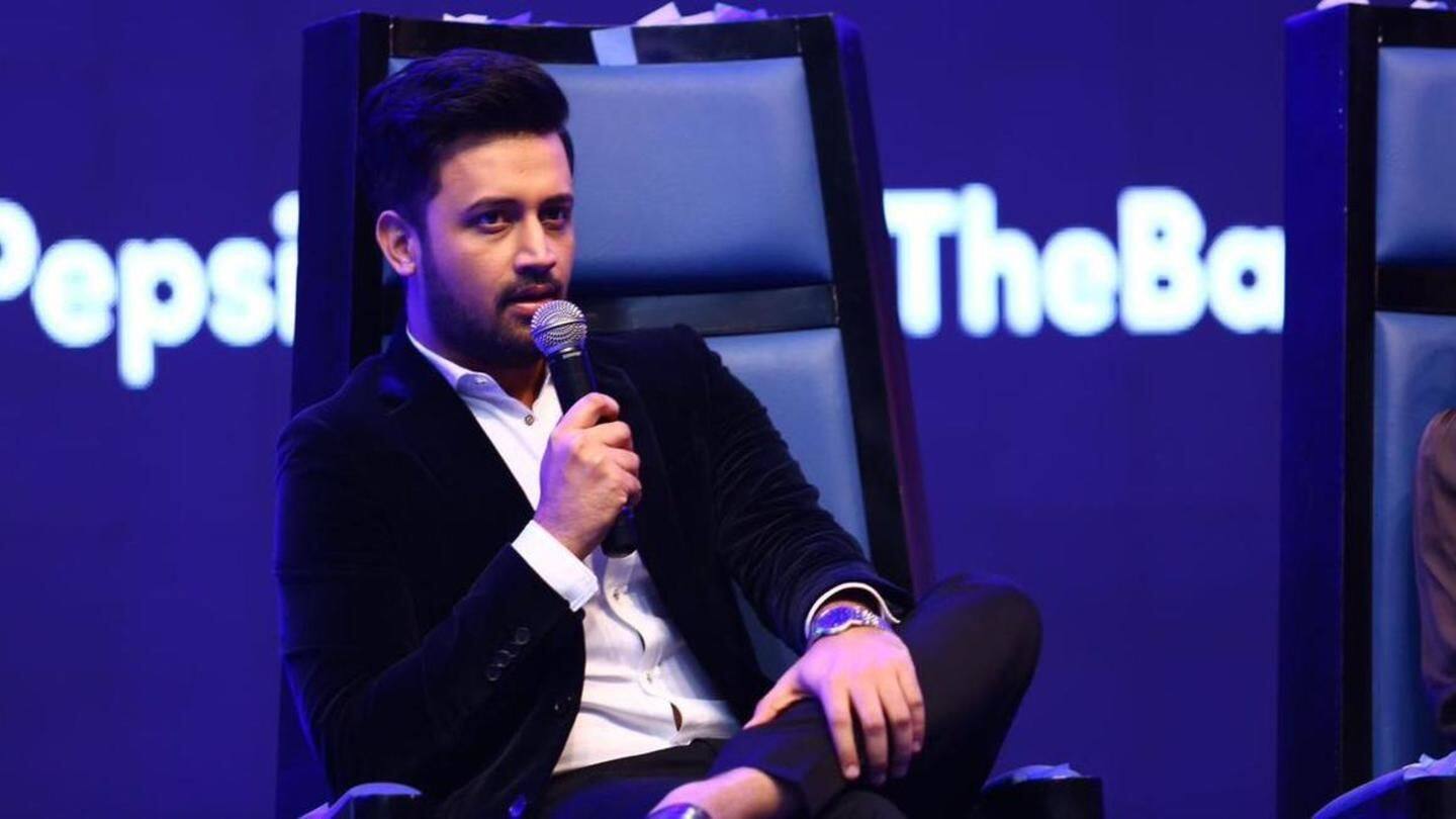 After receiving backlash for singing Indian song, Atif Aslam reacts