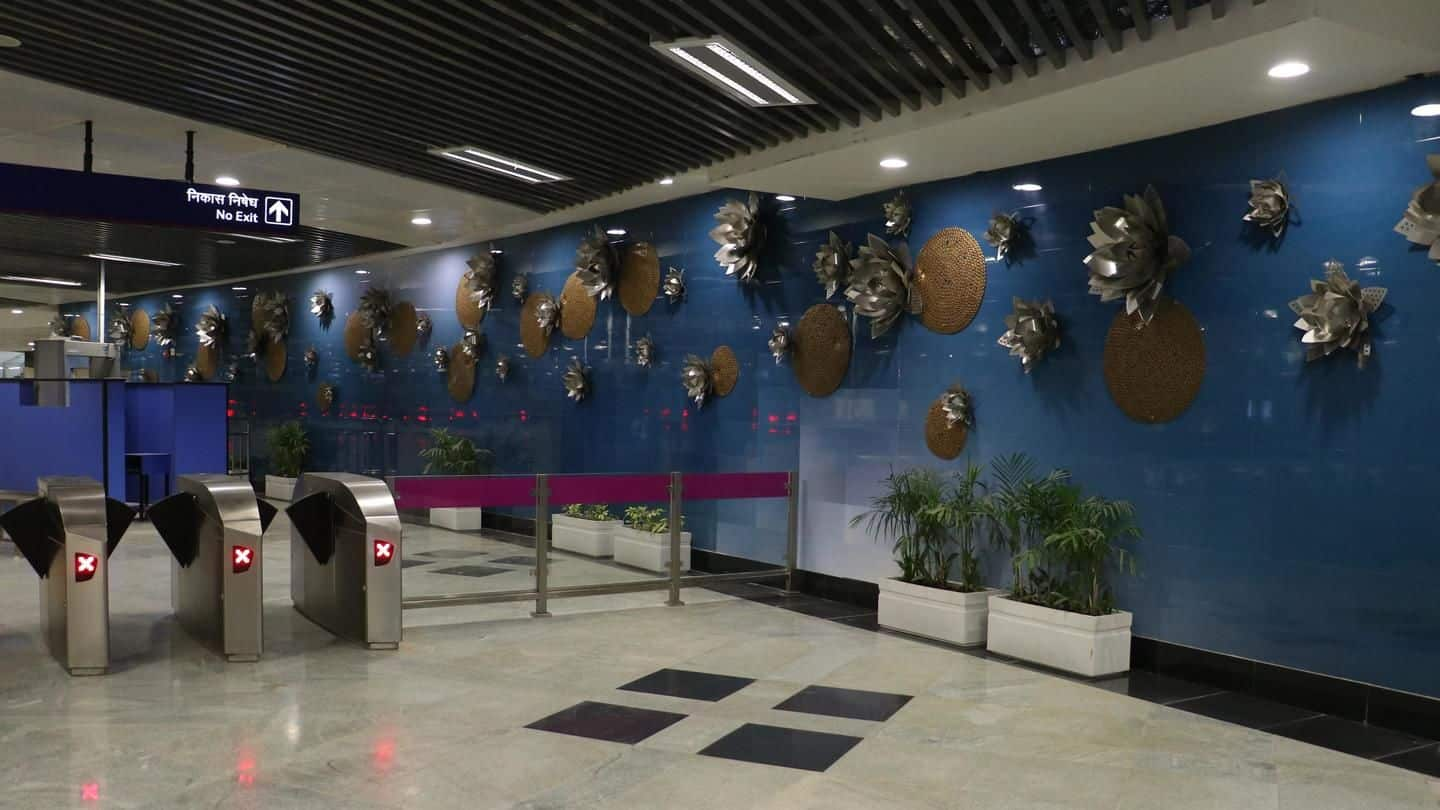 Delhi Metro: 16 new AFC-gates at interchange stations on Magenta-Line