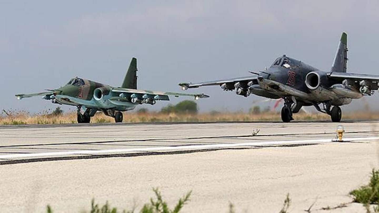 First Russia air strikes hit South Syria, no casualties reported