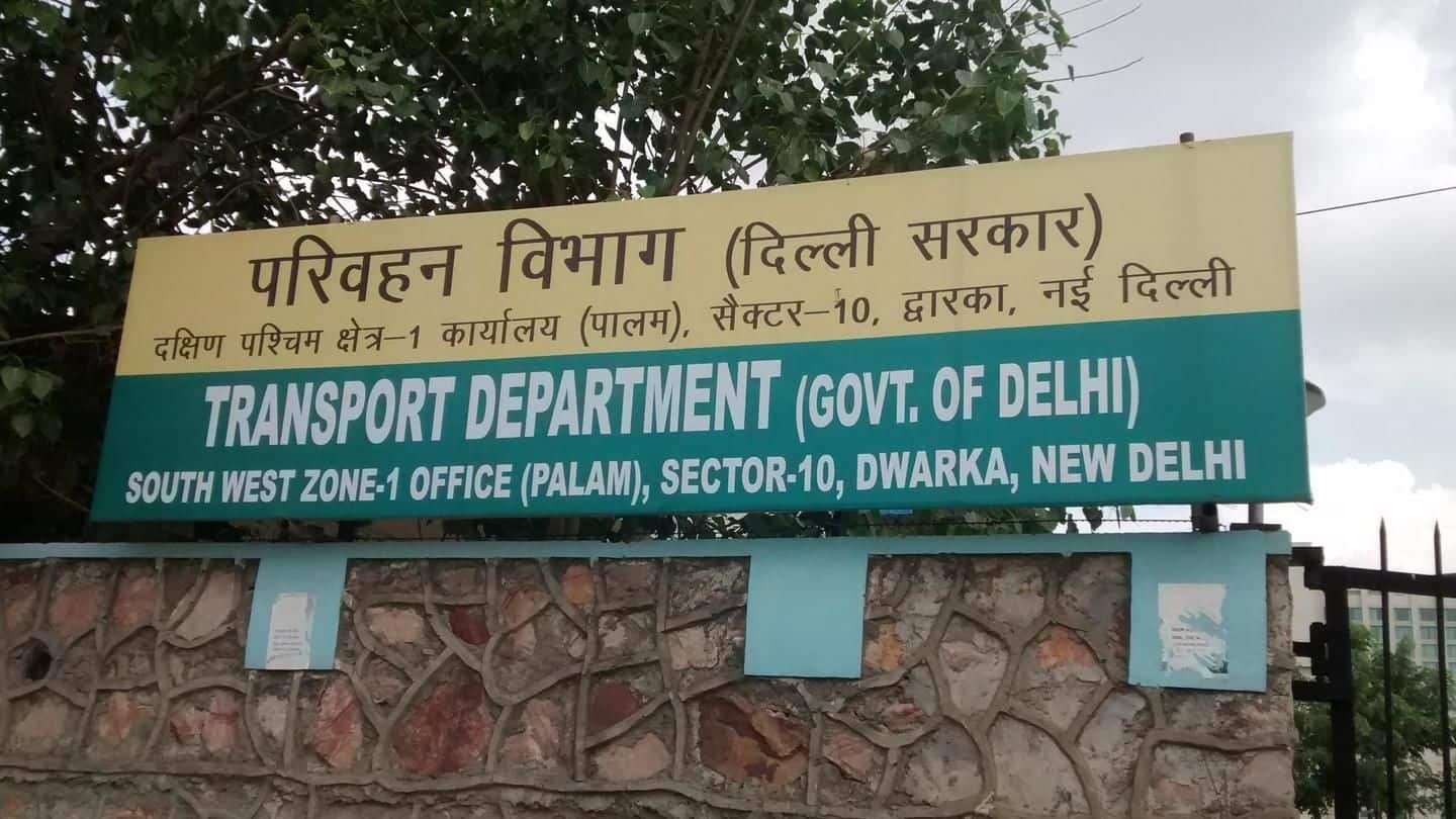Delhi transport department's app to go on trial from next-week