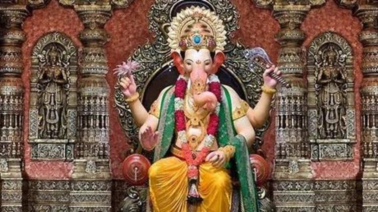 #GaneshChaturthi: 580kgs laddu offered to Lord Ganesha in Hyderabad