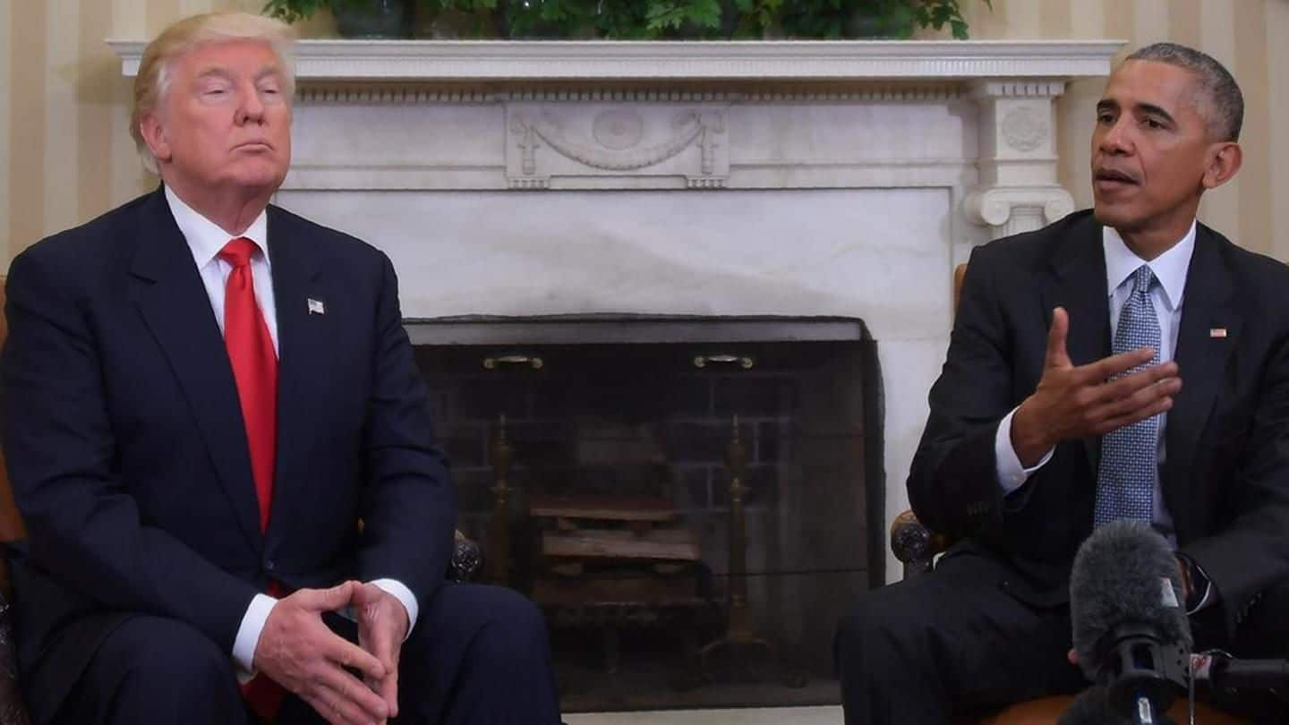 Obama was 'impotent' about South China Sea, says Trump