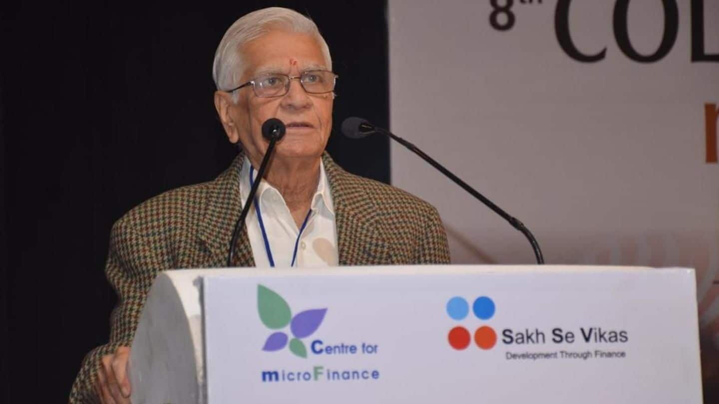 Padma Bhushan economist VS Vyas passes away at 87