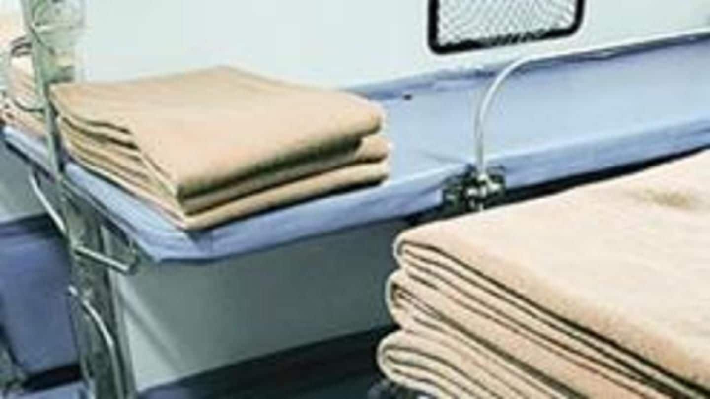 Garib Rath Express Bedroll kits to be included in ticketprice NewsBytes