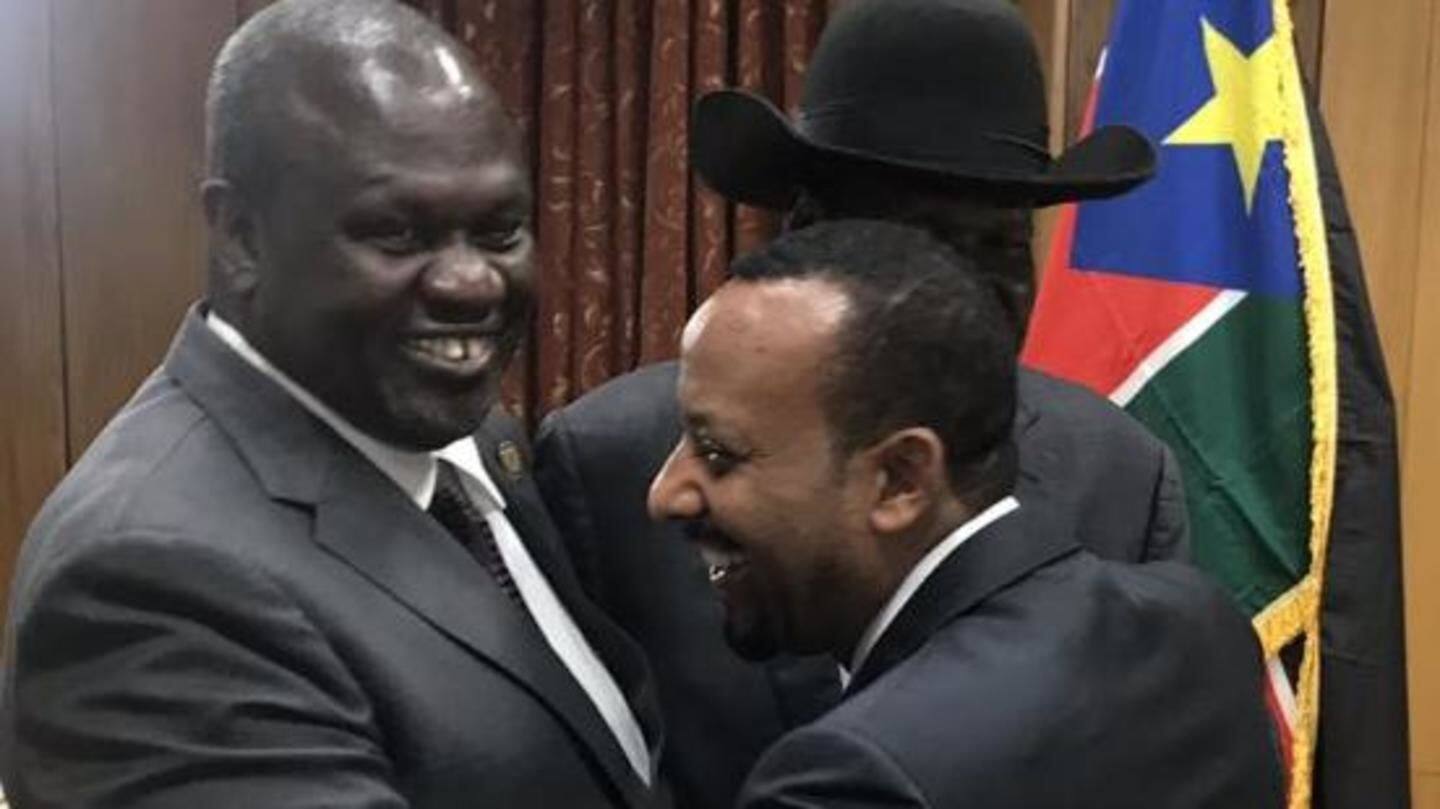 Meeting between the leaders was mediated by East African regional-bloc Meeting between the leaders was mediated by East African regional-bloc