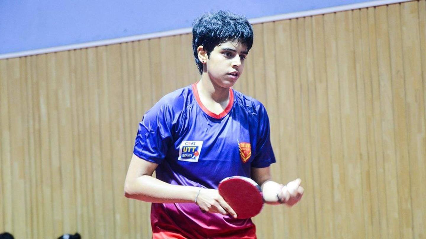 In TT, Archana and Manav won their matches In TT, Archana and Manav won their matches