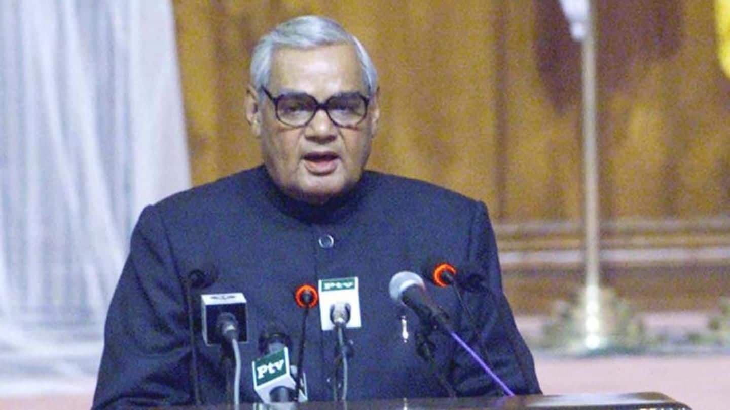 Jharkhand govt to include Vajpayee's life, thoughts in school curriculum