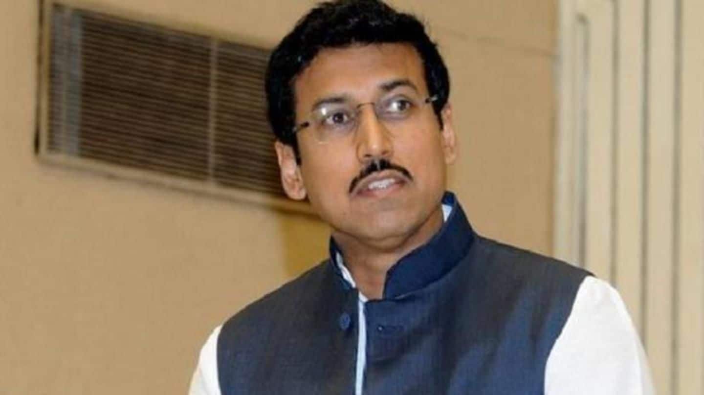 Rathore welcomes HRD Ministry's decision to reduce syllabus by 50%