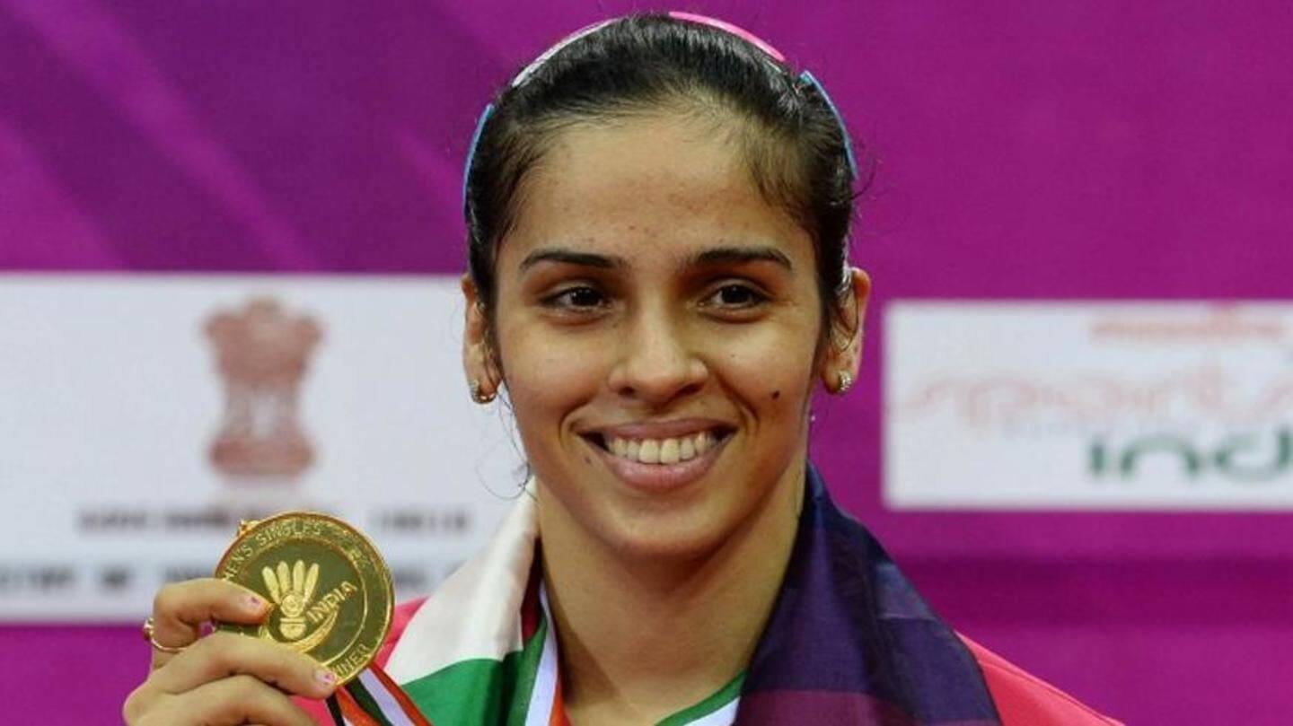 CWG gold is right next to my Olympic bronze: Saina