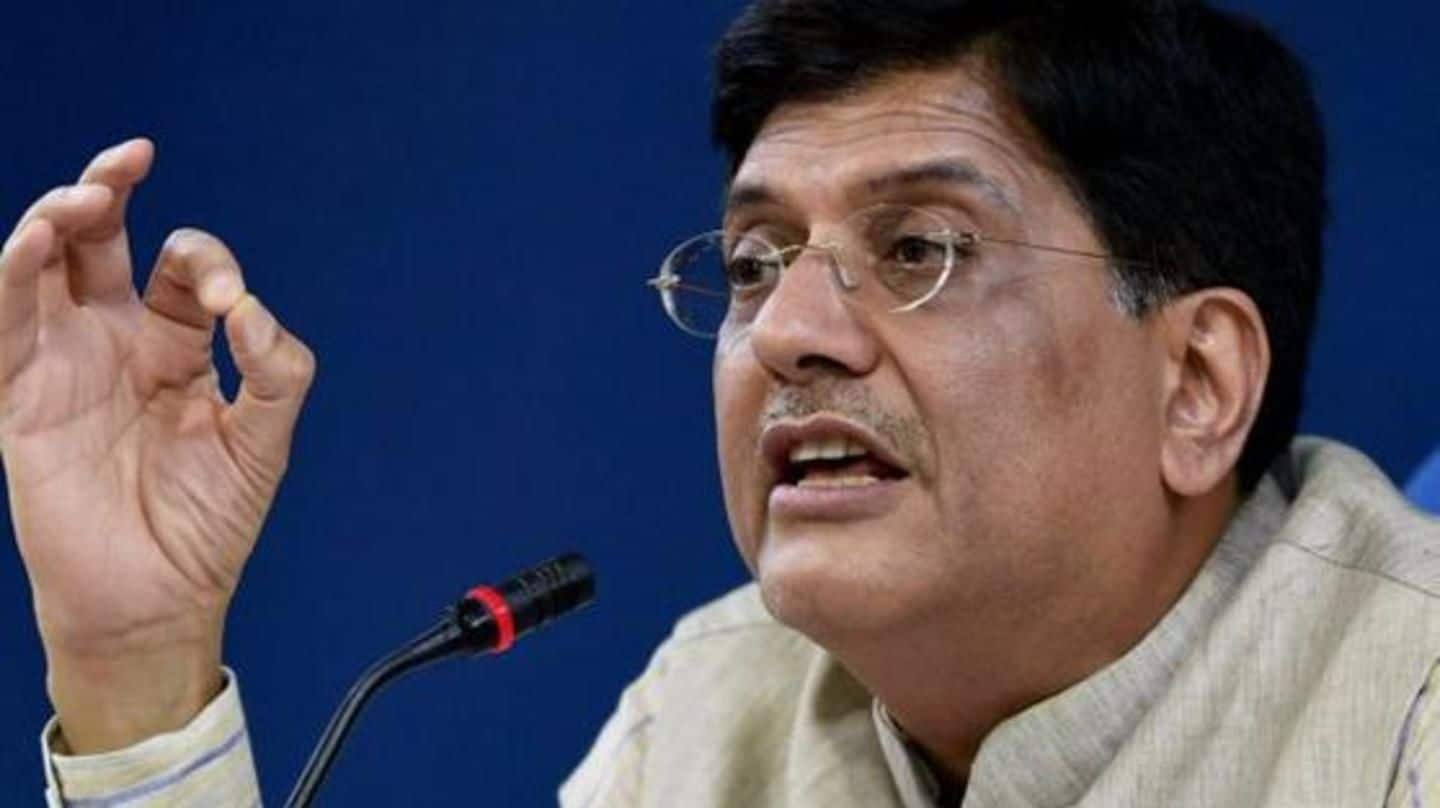 Piyush Goyal proposes higher pay, rank for Railway General Managers
