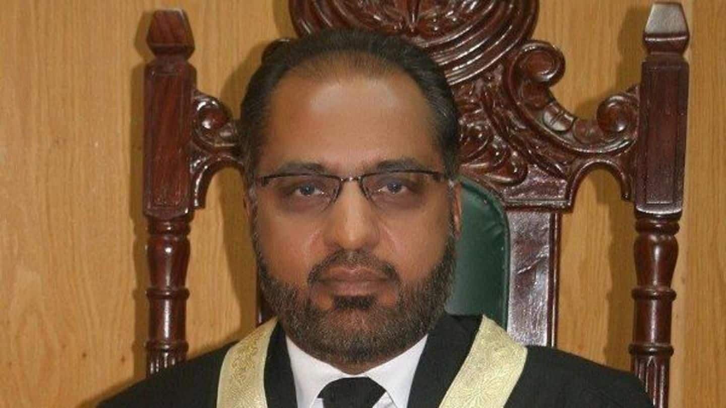 Pakistan HC judge Shaukat Siddiqui sacked over remarks against ISI