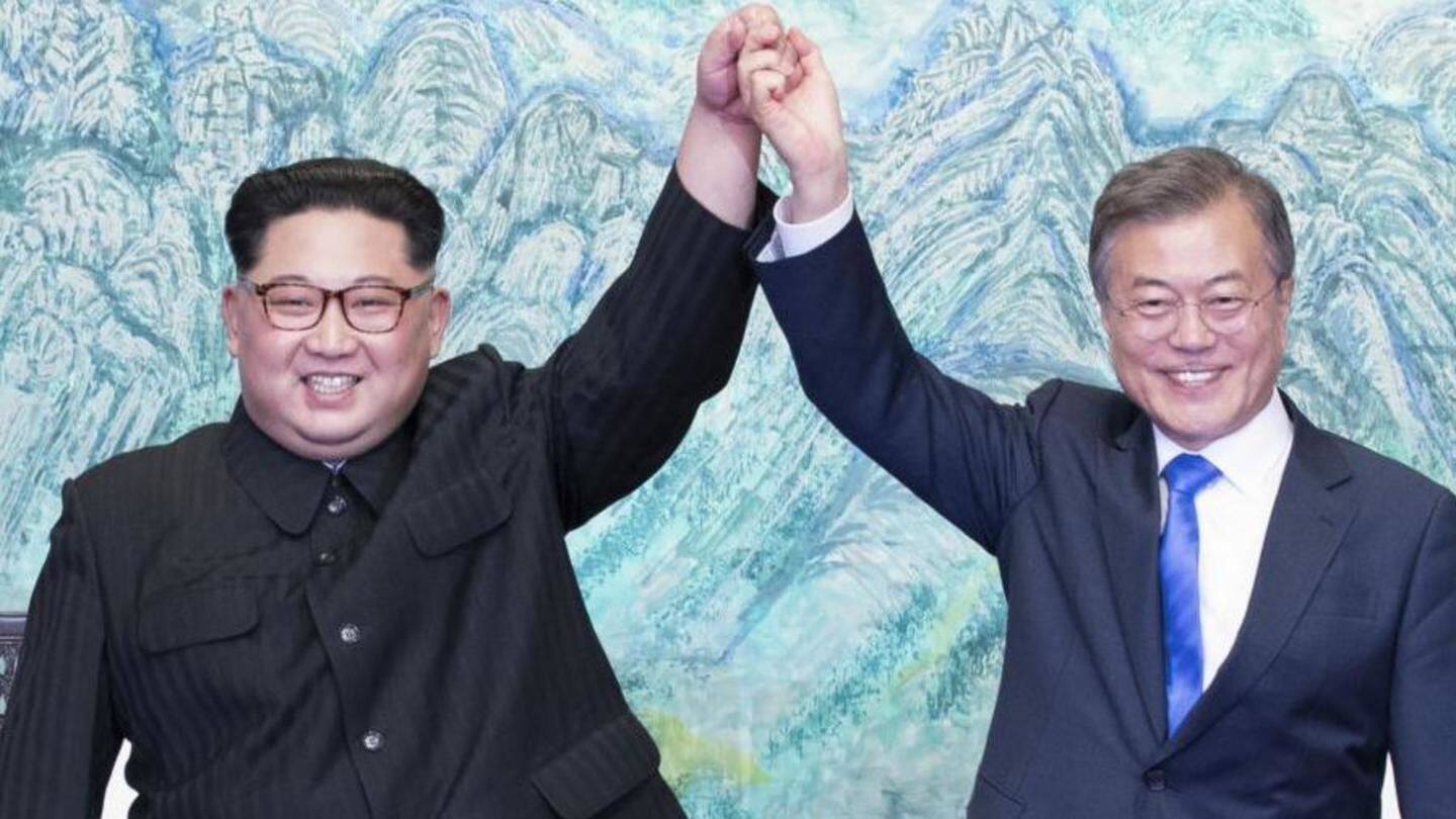 Moon, Kim have met twice so far Moon, Kim have met twice so far