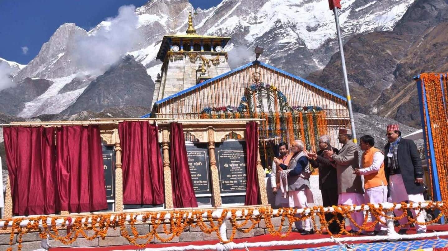 Kedarnath shrine opens for devotees after six-month winter break