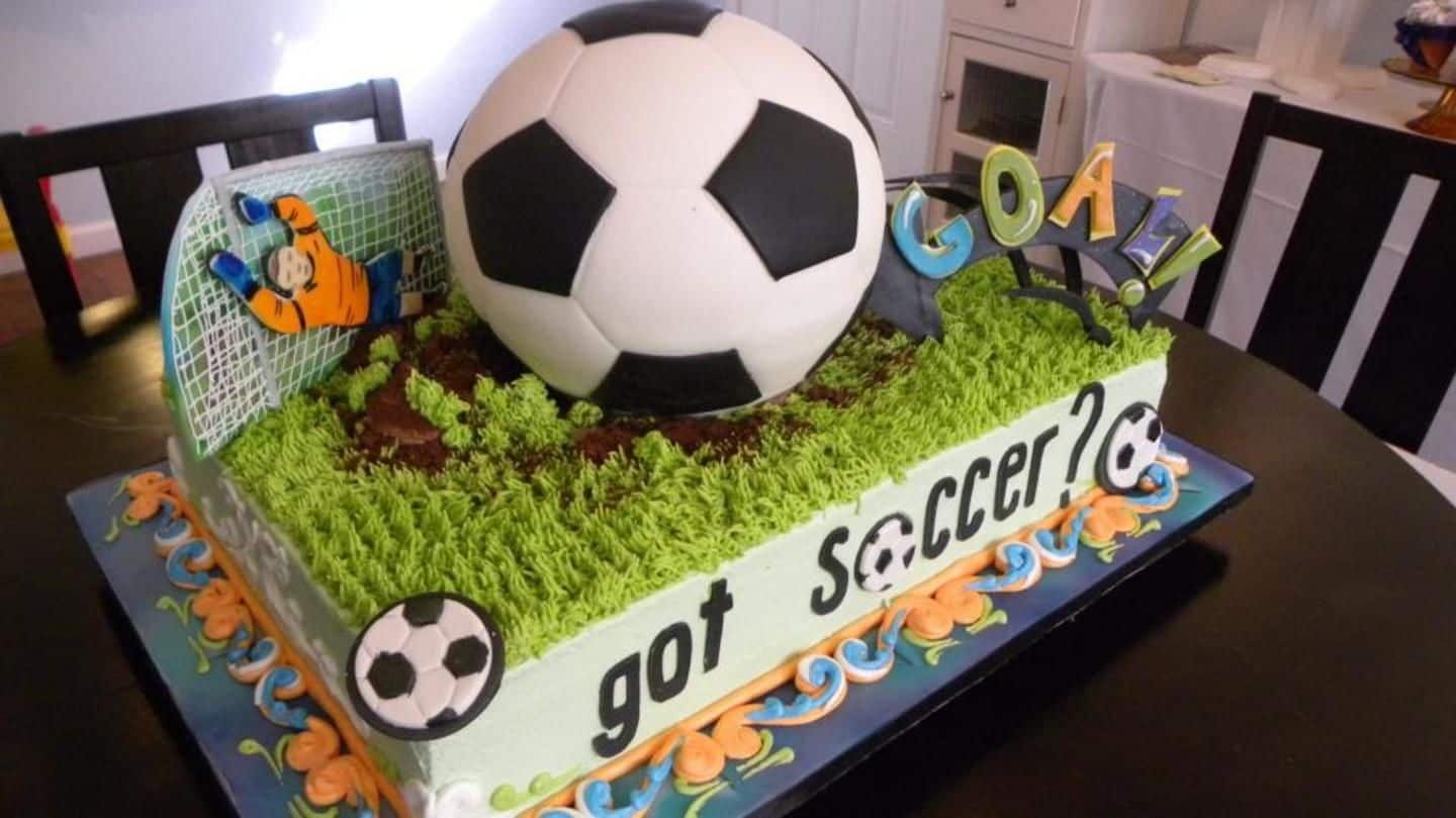 Kolkata confectioners busy preparing FIFA-themed cakes and sweetmeats