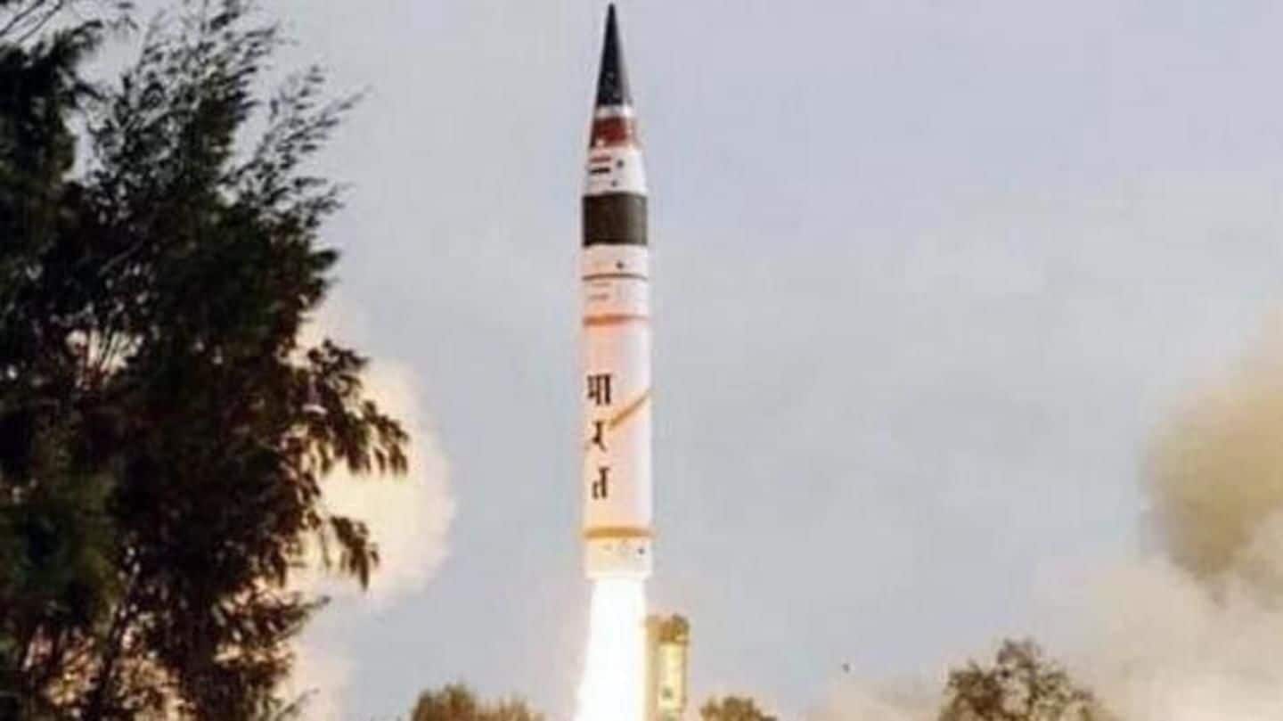 Supersonic interceptor missile successfully test-fired off Odisha coast