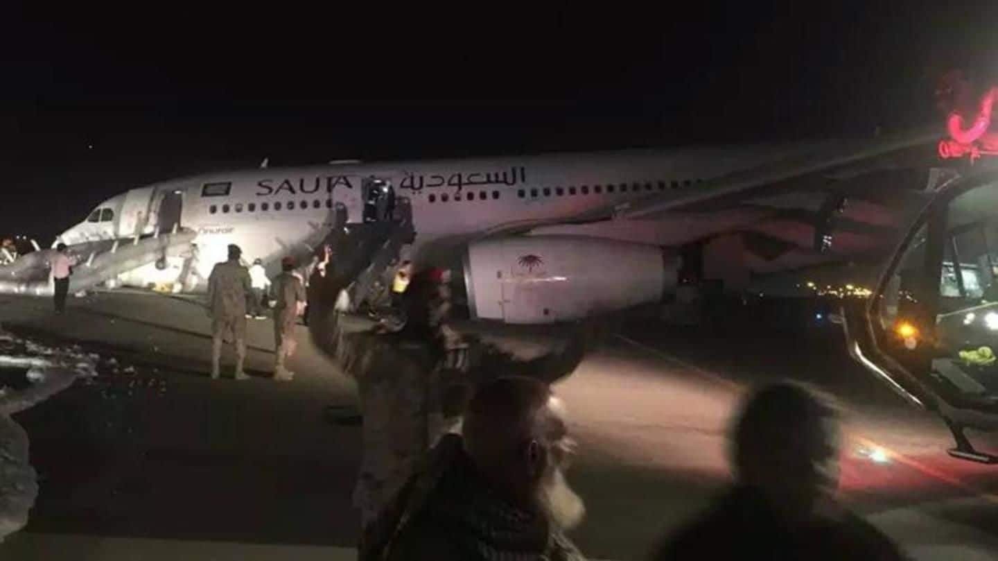 Close shave for 150 as Saudi jet makes emergency landing