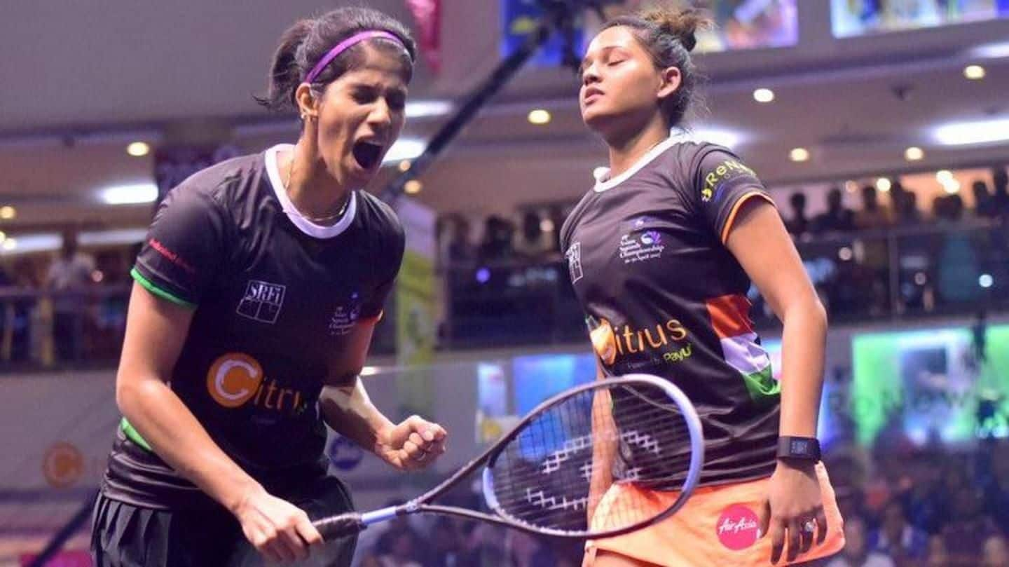 CWG 2018: Pallikal, Chinappa bag silver in squash women's doubles