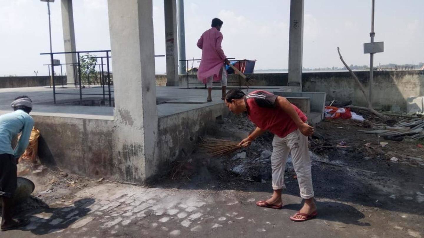 Punjab: Cleanliness works start on Bebe Nanaki Road