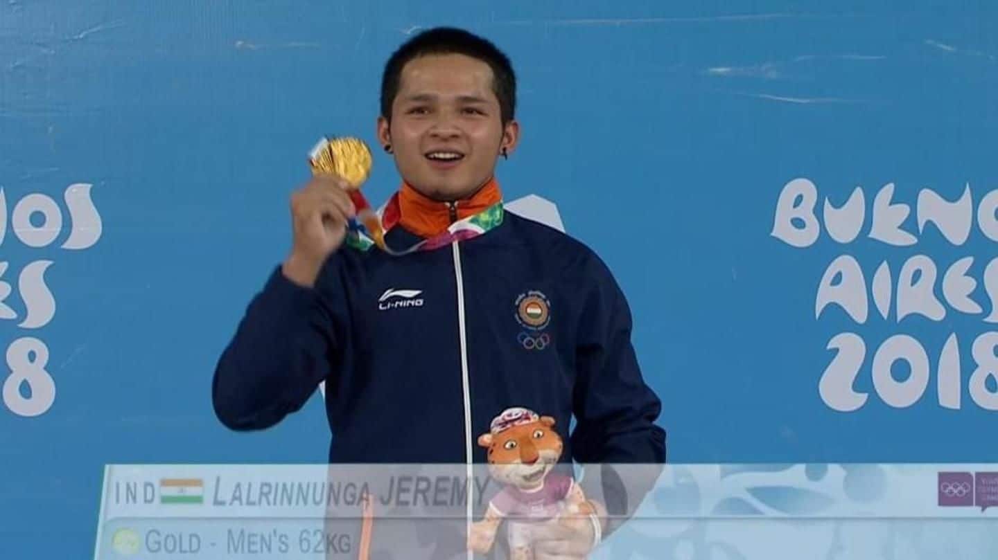 #YouthOlympics: Mizo weightlifting sensation claims India's first gold