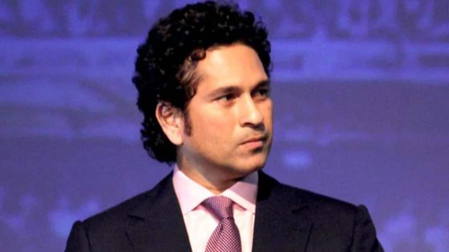 RS MP Tendulkar donates Rs. 90L to PM's Relief Fund