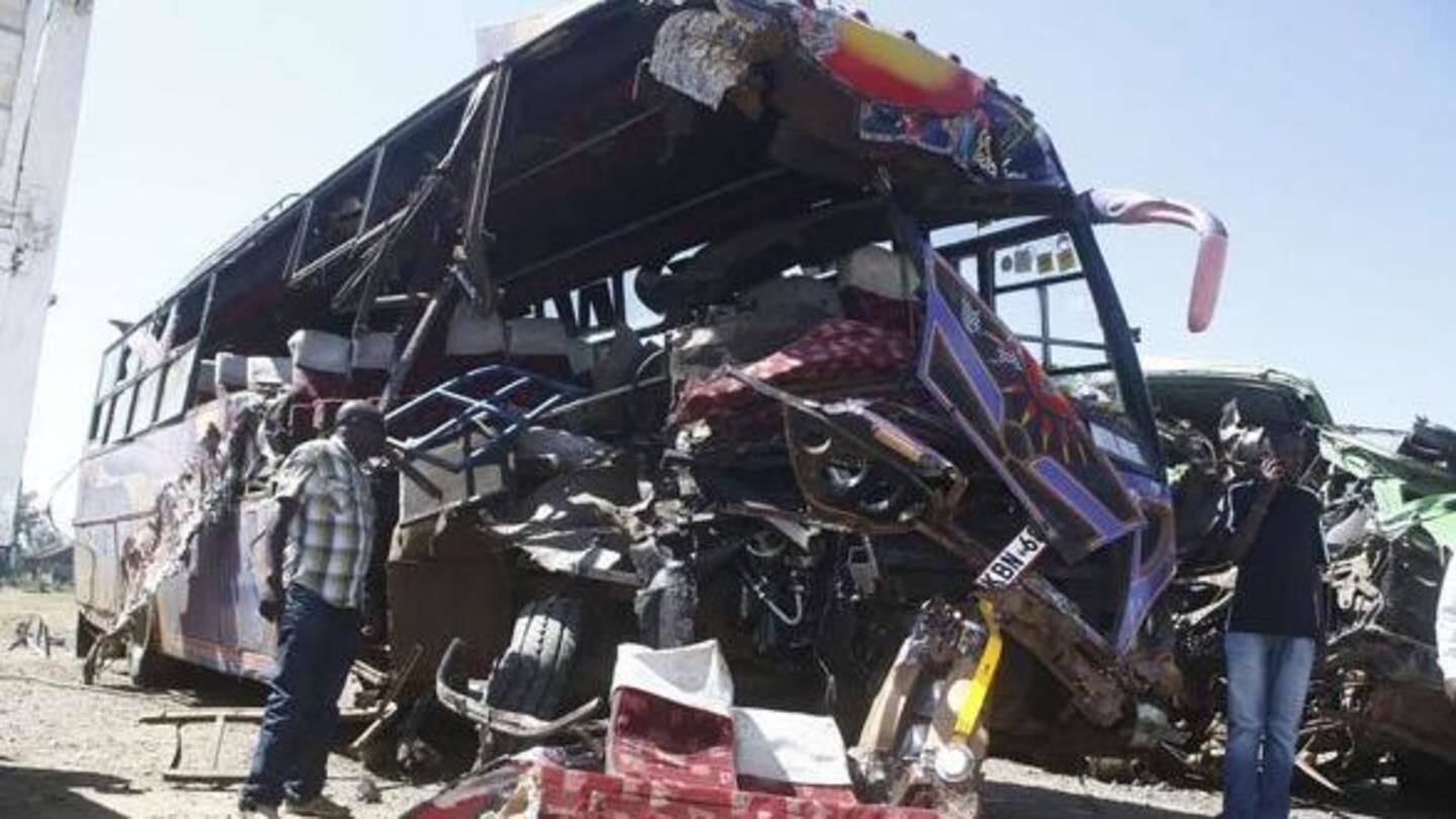 Bus crash kills at least 40 in Western Kenya